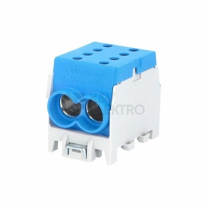 Obrázek produktu Svorkovnice rozbočovací HLAK 70 1/2 M2 modrá 1003142 0