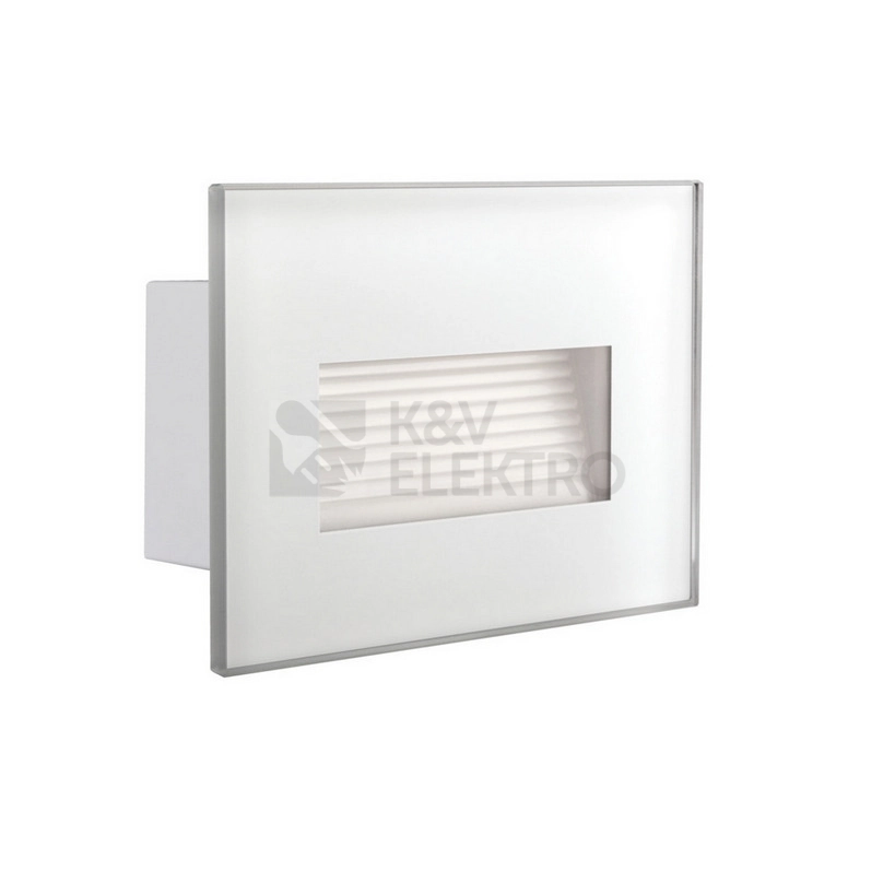 Obrázek produktu Orientační svítidlo 230V Kanlux GLASI LED 3W P WW-W bílá 3000K teplá bílá 33690 0