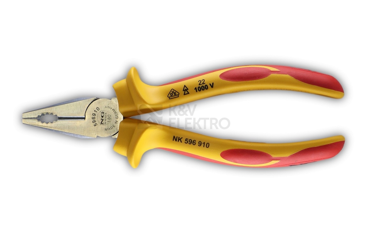 Obrázek produktu Kleště kombinované 180mm NK 596 910 VDE 1000V 0
