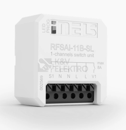 Obrázek produktu Bezdrátový spínací set INELS Elko EP RFSET WSK-24-B s klíčenkou (2x RFSAI-11B-SL + RFKEY-40/B) 1