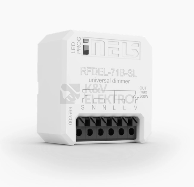 Obrázek produktu Bezdrátový stmívací set INELS Elko EP WLDC-14-W CLASSIC 8300 (RFWB-40/G + RFDEL-71B-SL) 1