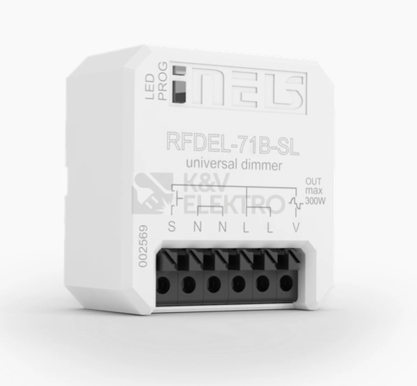 Obrázek produktu Bezdrátový stmívací set INELS Elko EP WLDL-14-BS LUXURY 8302 (RFGB-40/B + RFDEL-71B-SL) 1