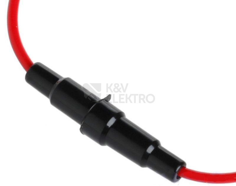 Obrázek produktu Pojistkové pouzdro KH726 5x20mm 6,3A/250V 0