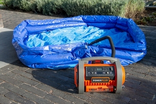 Obrázek produktu Aku kompresor 20V + 230V bez nabíječky a aku PowerPlus POWDP7030 13