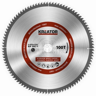 Obrázek produktu Pilový kotouč univerzální 305mm 100T KREATOR KRT020506 0