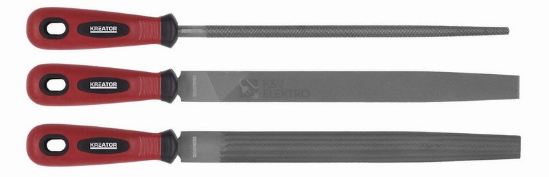 Obrázek produktu Sada pilníků 3ks 250mm KREATOR KRT451000 0