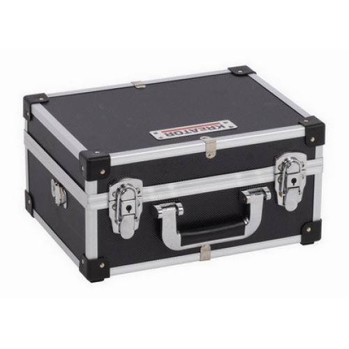 Hliníkový kufr prázdný 320x230x160mm černý KREATOR KRT640106B