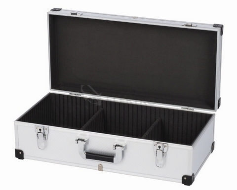 Obrázek produktu Hliníkový kufr prázdný 560x265x173mm stříbrný KREATOR KRT640280S 3