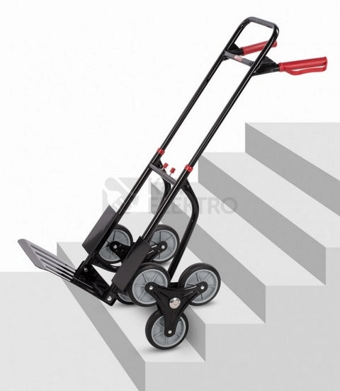 Obrázek produktu Rudlík 120kg 6kol schodišťový skládací KREATOR KRT670306 3