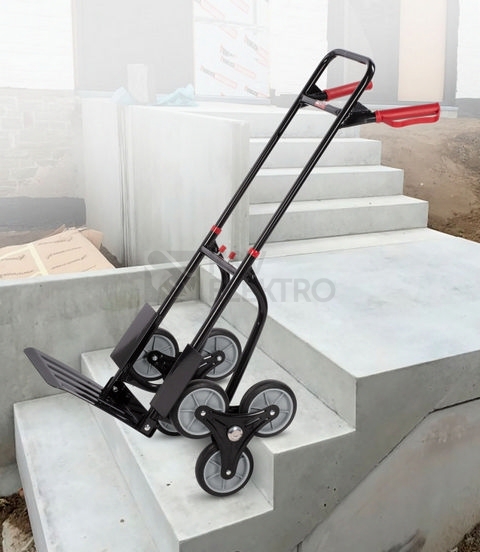 Obrázek produktu Rudlík 120kg 6kol schodišťový skládací KREATOR KRT670306 4
