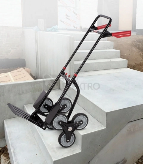 Obrázek produktu Rudlík 120kg 6kol schodišťový skládací KREATOR KRT670306 4
