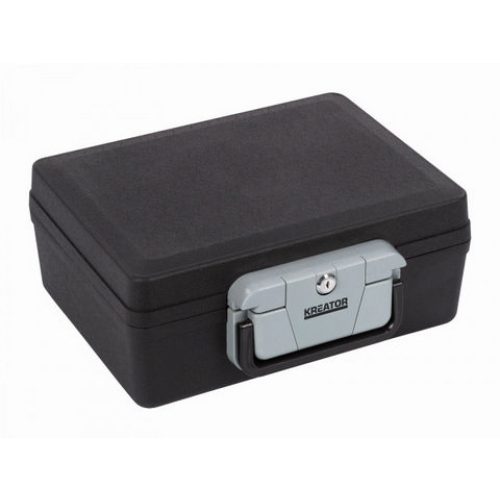 Přenosný trezor protipožární a voděodolný 390x335x160 KREATOR KRT692005