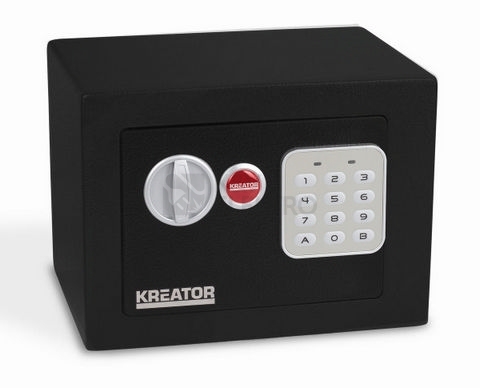 Obrázek produktu Elektronický trezor 170x230x170 KREATOR KRT692007 1