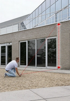 Laserový dálkoměr 60m KREATOR KRT706510