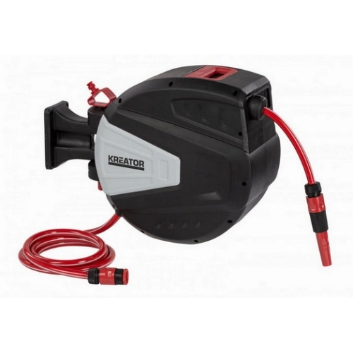 Samonavíjecí buben se zahradní hadicí 20m 1/2" KREATOR KRTGR6713 (obrázek 5)