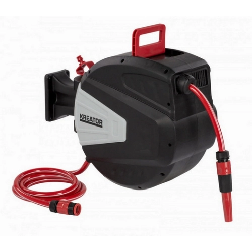 Samonavíjecí buben se zahradní hadicí 20m 1/2" KREATOR KRTGR6713 (obrázek 8)