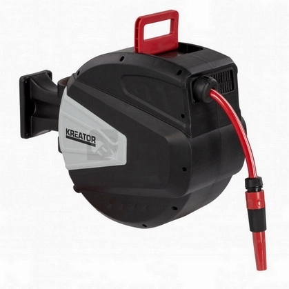 Obrázek produktu Samonavíjecí buben se zahradní hadicí 20m 1/2" KREATOR KRTGR6713 0