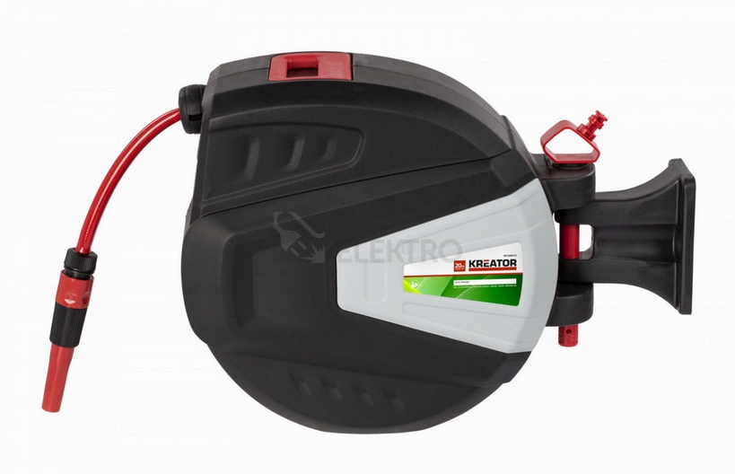 Obrázek produktu  Samonavíjecí buben se zahradní hadicí 20m 1/2" KREATOR KRTGR6713 2