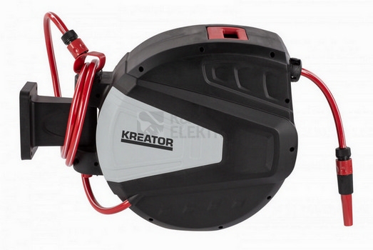Obrázek produktu  Samonavíjecí buben se zahradní hadicí 30m 1/2" KREATOR KRTGR6717 4