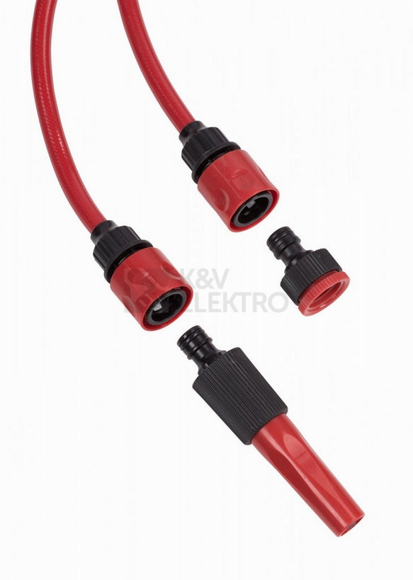 Obrázek produktu  Samonavíjecí buben se zahradní hadicí 30m 1/2" KREATOR KRTGR6717 7