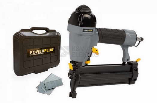 Obrázek produktu Pneumatická hřebíkovačka / sponkovačka PowerPlus POWAIR0312 0