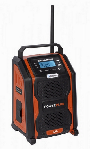 Obrázek produktu Aku rádio 20V plus 220V (bez AKU) PowerPlus POWDP8060 0