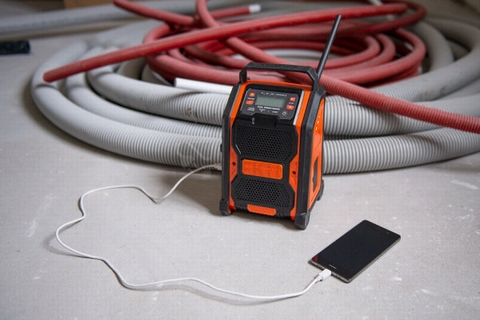 Obrázek produktu Aku rádio 20V plus 220V (bez AKU) PowerPlus POWDP8060 5