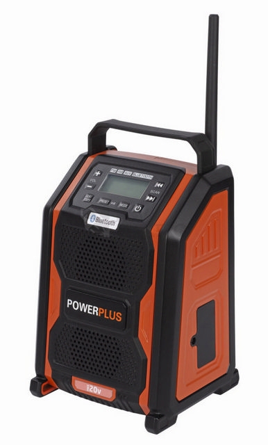 Obrázek produktu Aku rádio 20V plus 220V (bez AKU) PowerPlus POWDP8060 8