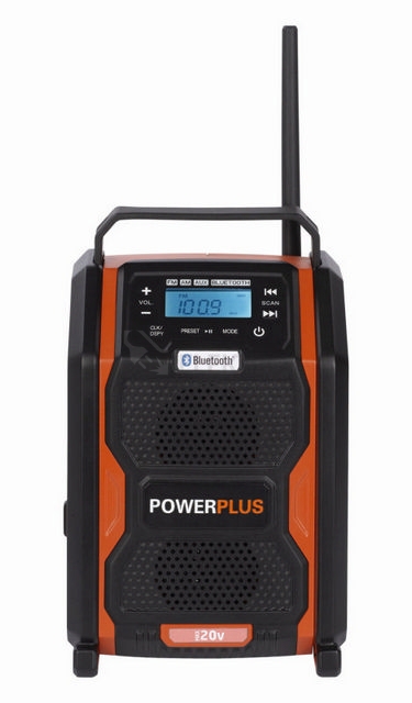 Obrázek produktu Aku rádio 20V plus 220V (bez AKU) PowerPlus POWDP8060 9