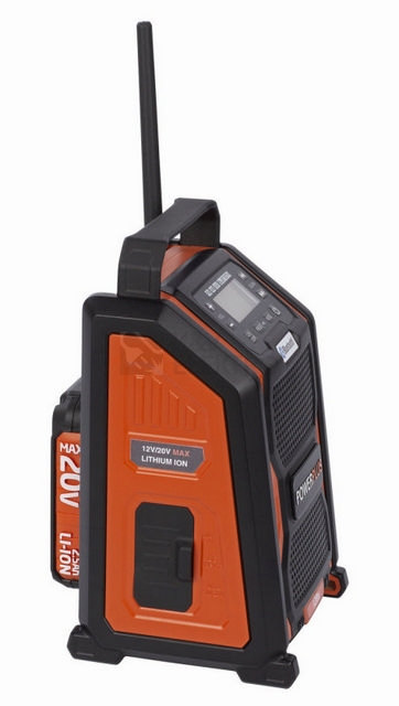 Obrázek produktu Aku rádio 20V plus 220V (bez AKU) PowerPlus POWDP8060 10