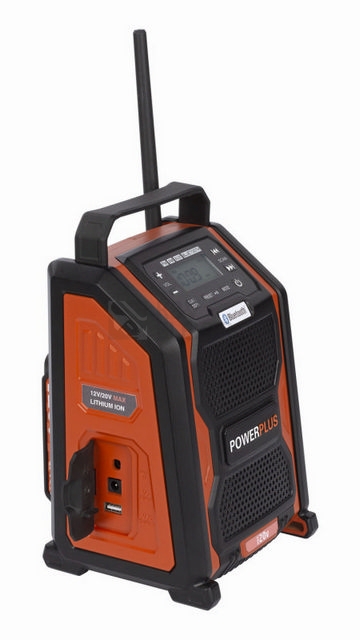 Obrázek produktu Aku rádio 20V plus 220V (bez AKU) PowerPlus POWDP8060 11