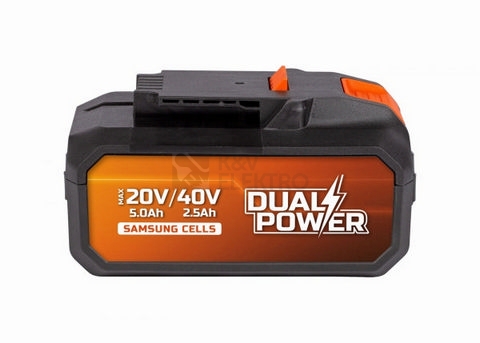 Obrázek produktu Akumulátor PowerPlus DUAL POWER POWDP9037 40V baterie 2,5Ah 5