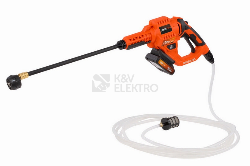 Obrázek produktu Aku tlaková myčka 20V 1x aku 2Ah PowerPlus POWDPG80621 8