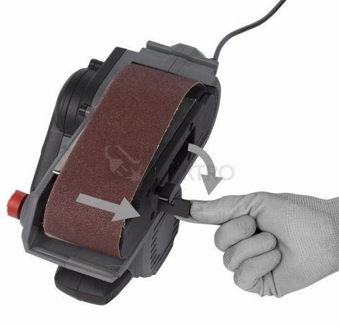 Obrázek produktu Pásová bruska 75x533mm 1010W PowerPlus POWE40040 3