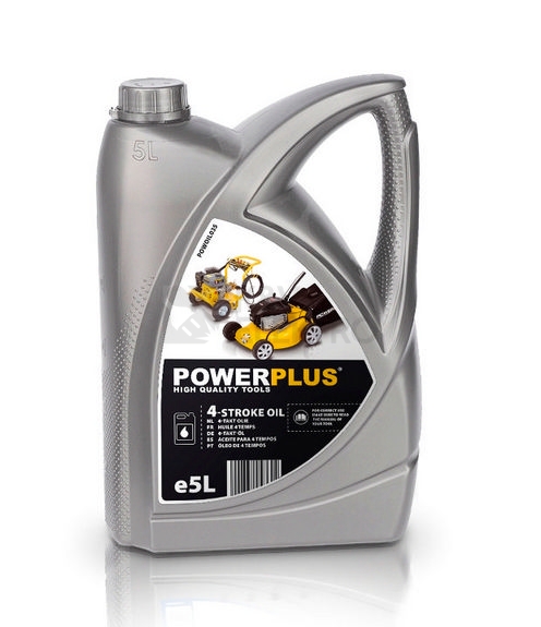 Obrázek produktu  Olej do 4-taktních motorů 5l PowerPlus POWOIL035 0
