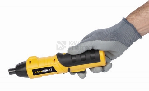 Obrázek produktu Aku šroubovák PowerPlus POWX00405 3,6V 1,3Ah včetně sady bitů 6