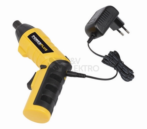Obrázek produktu Aku šroubovák PowerPlus POWX00405 3,6V 1,3Ah včetně sady bitů 9