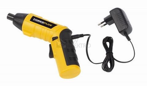 Obrázek produktu Aku šroubovák PowerPlus POWX00405 3,6V 1,3Ah včetně sady bitů 10