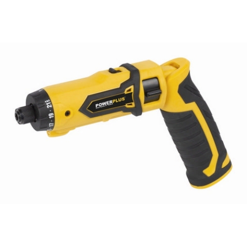 Aku šroubovák PowerPlus POWX00410 7,2V 1,3Ah včetně sady bitů