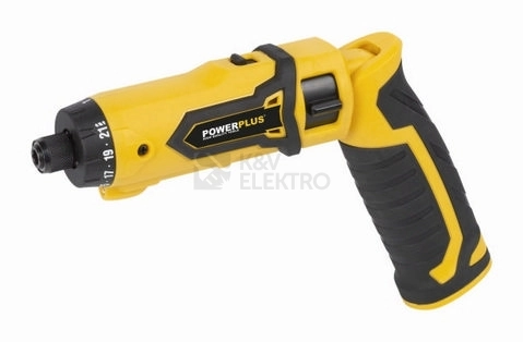 Obrázek produktu Aku šroubovák PowerPlus POWX00410 7,2V 1,3Ah včetně sady bitů 6