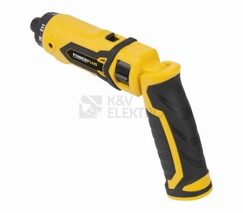 Obrázek produktu Aku šroubovák PowerPlus POWX00410 7,2V 1,3Ah včetně sady bitů 7