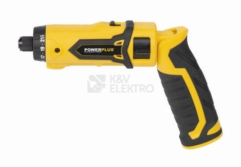 Obrázek produktu Aku šroubovák PowerPlus POWX00410 7,2V 1,3Ah včetně sady bitů 8