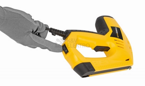 Obrázek produktu Elektrická sponkovačka / hřebíkovačka 45W PowerPlus POWX13700 7