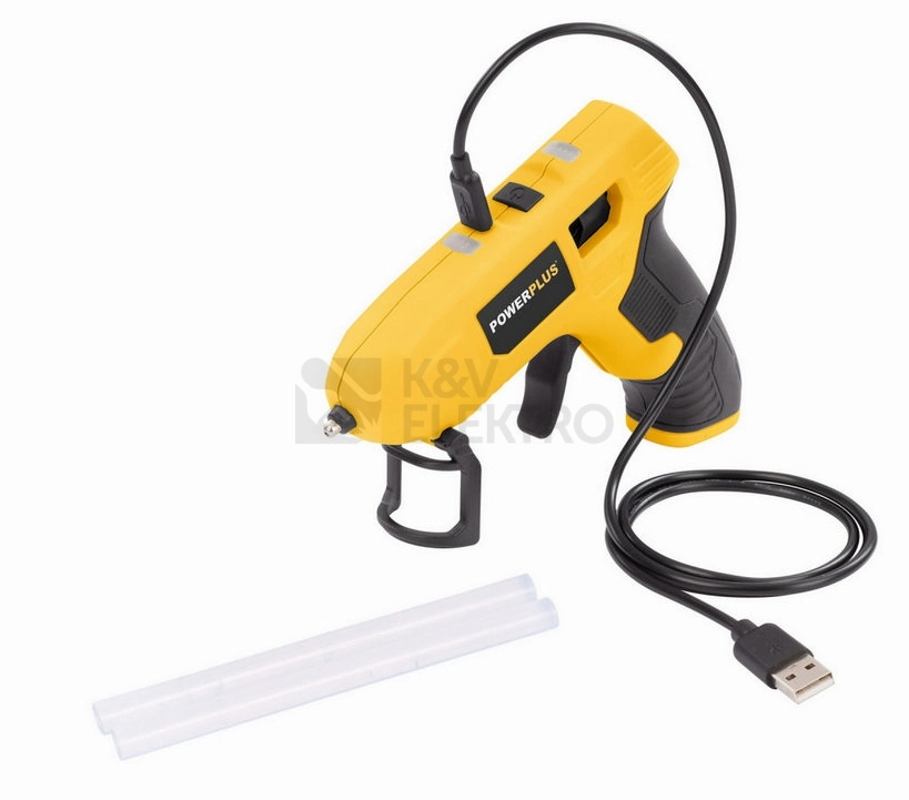 Obrázek produktu Dobíjecí tavná pistole 4V 11mm PowerPlus POWX147 0
