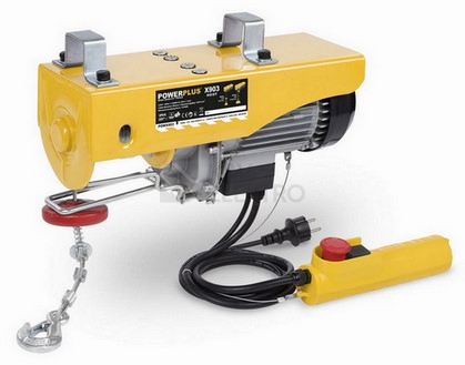 Obrázek produktu Elektrický lanový naviják (kočka) 1300W 400-800Kg PowerPlus POWX903 0