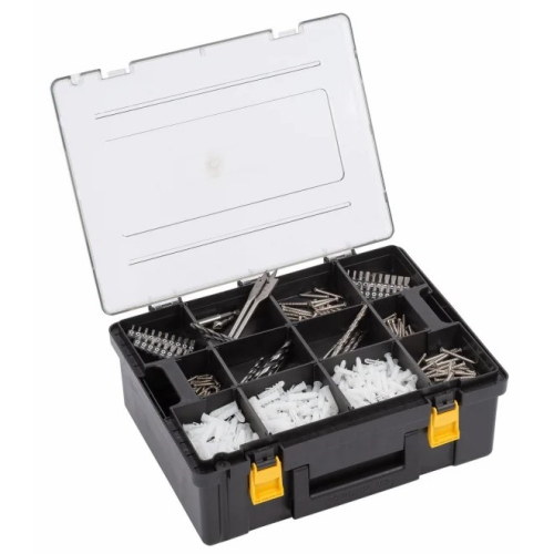 Aku vrtačka s příklepem PowerPlus POWXB10070 20V bezuhlíková 2x aku 1,5Ah + 362ks příslušenství