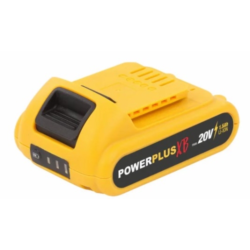 Aku vrtačka s příklepem PowerPlus POWXB10070 20V bezuhlíková 2x aku 1,5Ah + 362ks příslušenství
