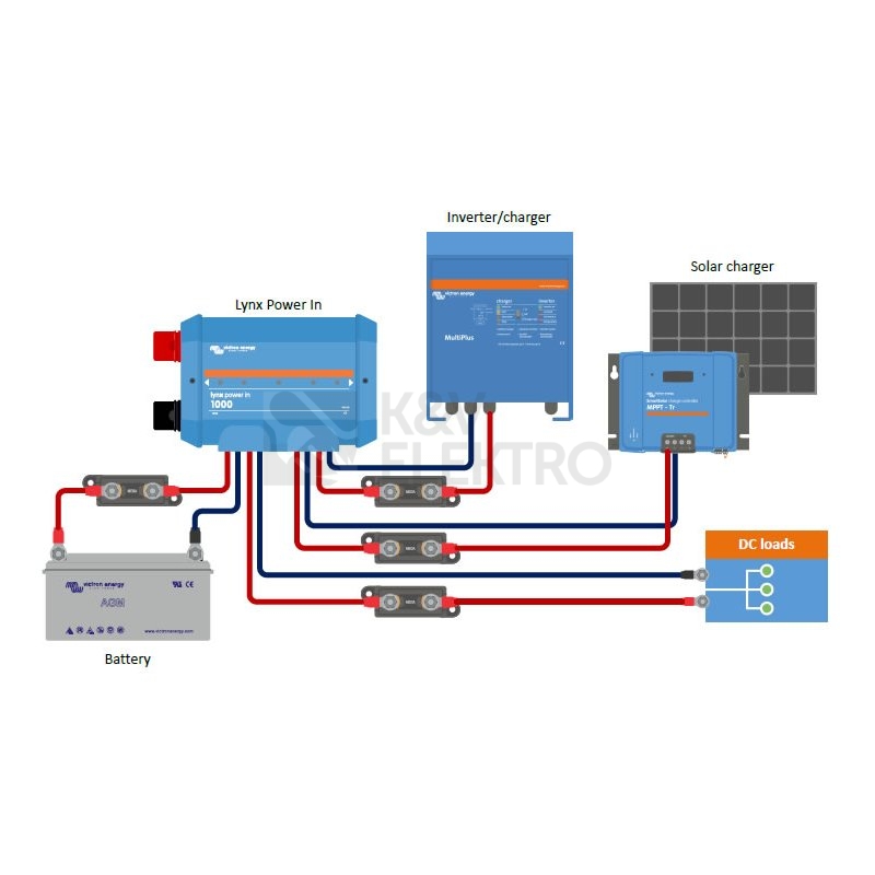 Obrázek produktu Victron Lynx Power In přípojnice LYN020102000 6