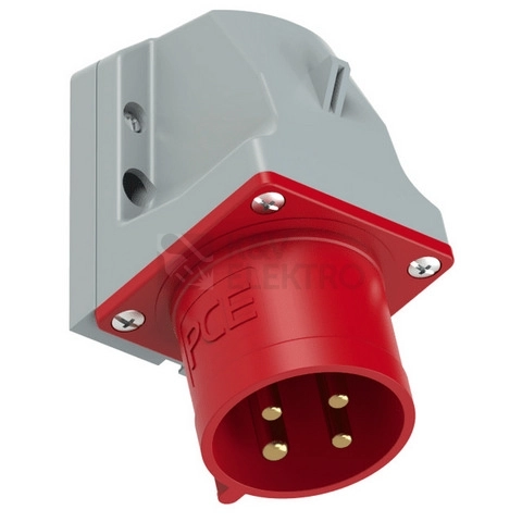 Obrázek produktu Přívodka nástěnná PCE 524-6TT 32A/4P/400V IP44 0