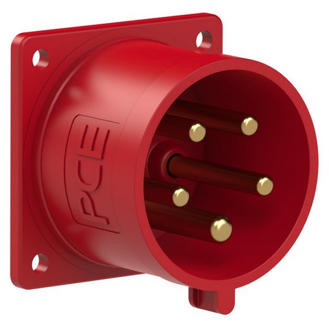 Přívodka vestavná PCE 625-6TT 32A/5P/400V IP44